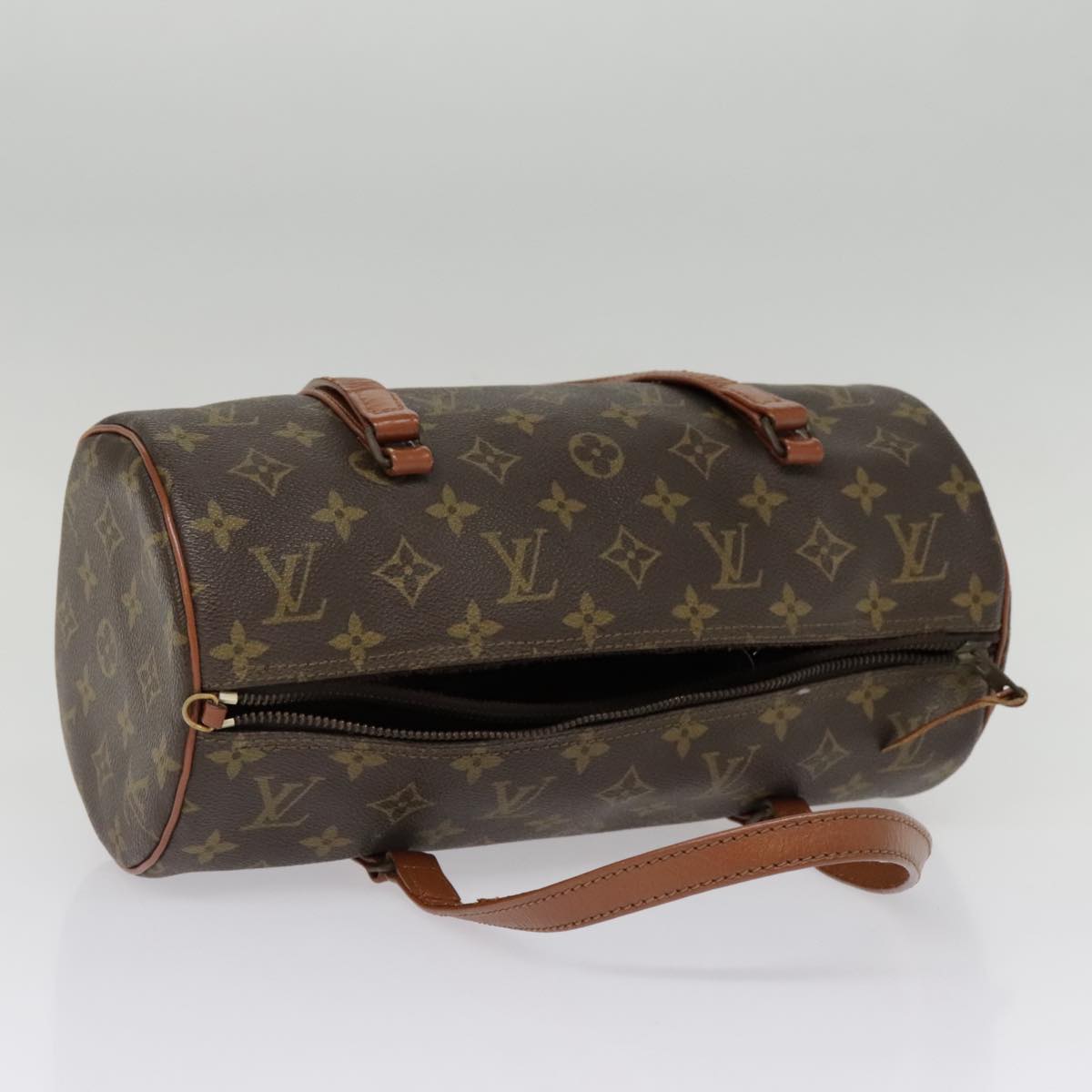 LOUIS VUITTON Monogram Papillon 30 Hand Bag M51385 LV Auth 94948