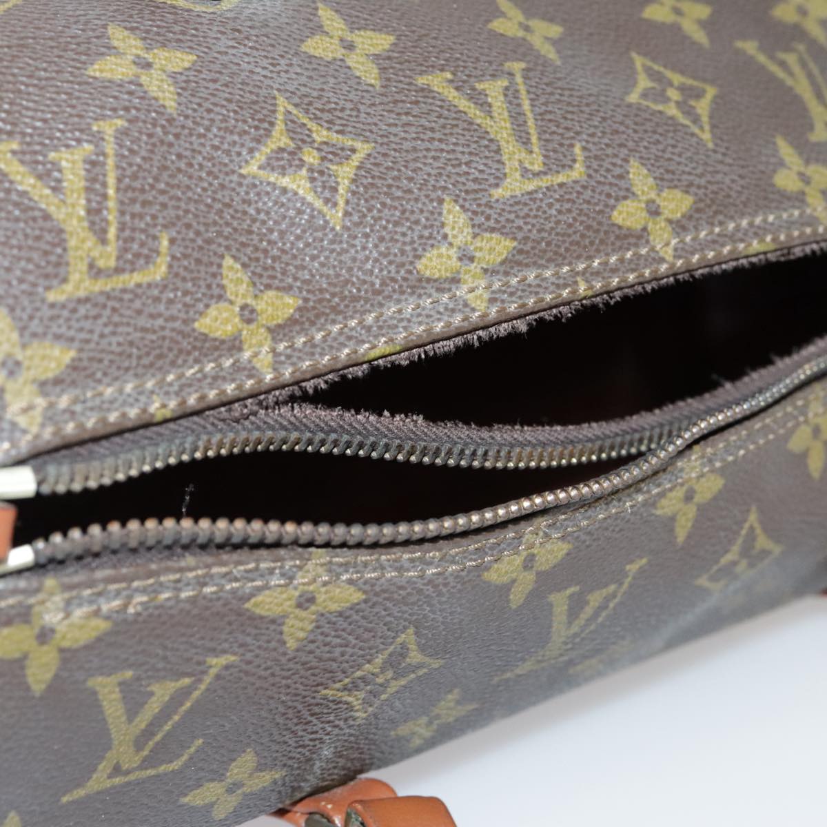 LOUIS VUITTON Monogram Papillon 30 Hand Bag M51385 LV Auth 94948