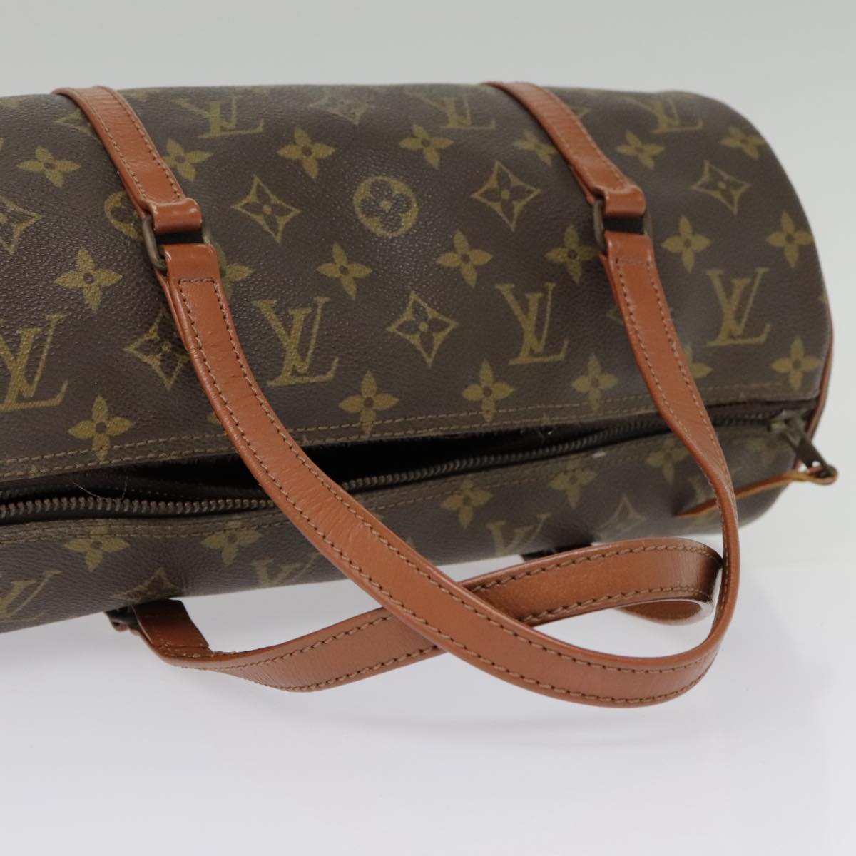 LOUIS VUITTON Monogram Papillon 30 Hand Bag M51385 LV Auth 94948