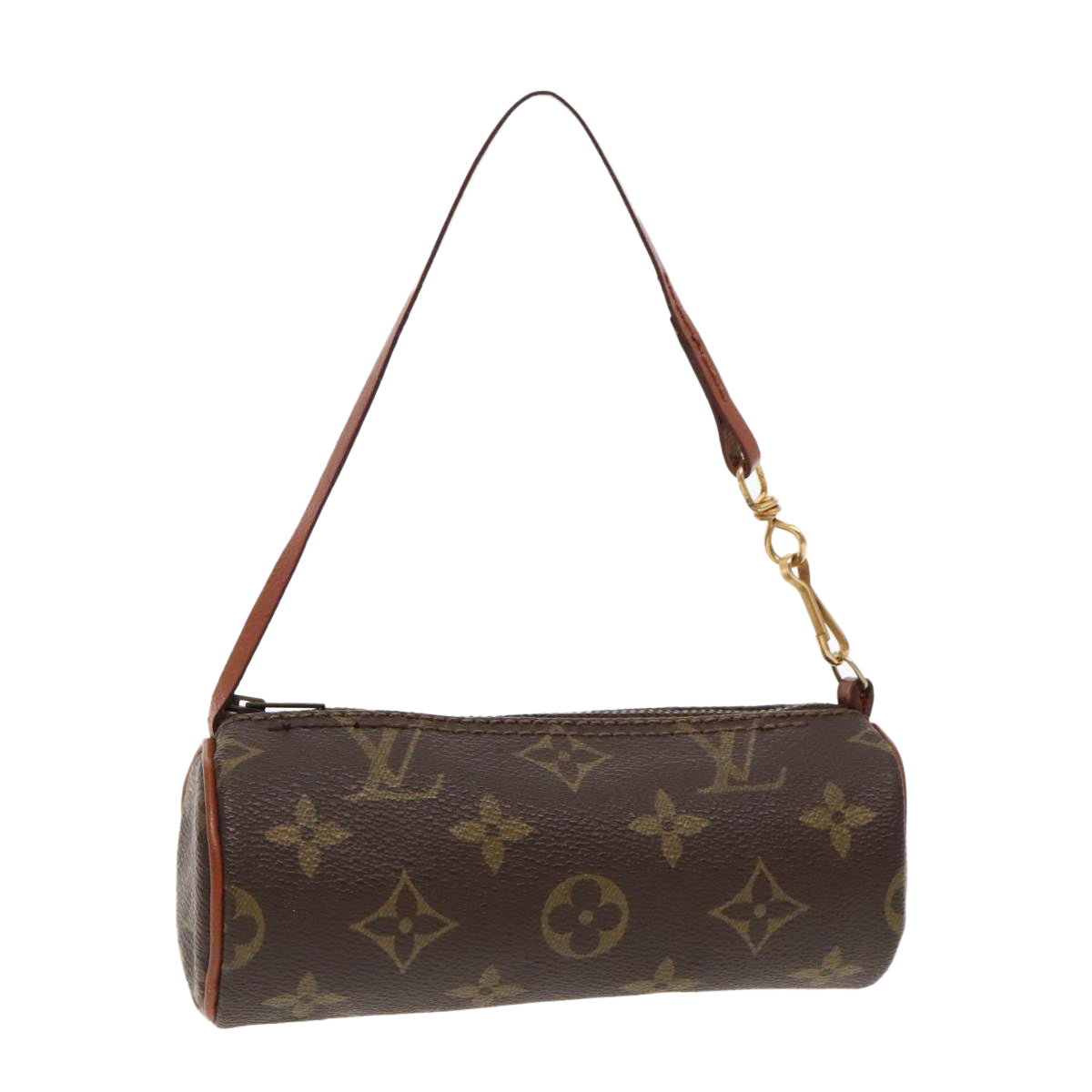 LOUIS VUITTON Monogram Papillon Pouch LV Auth 94949