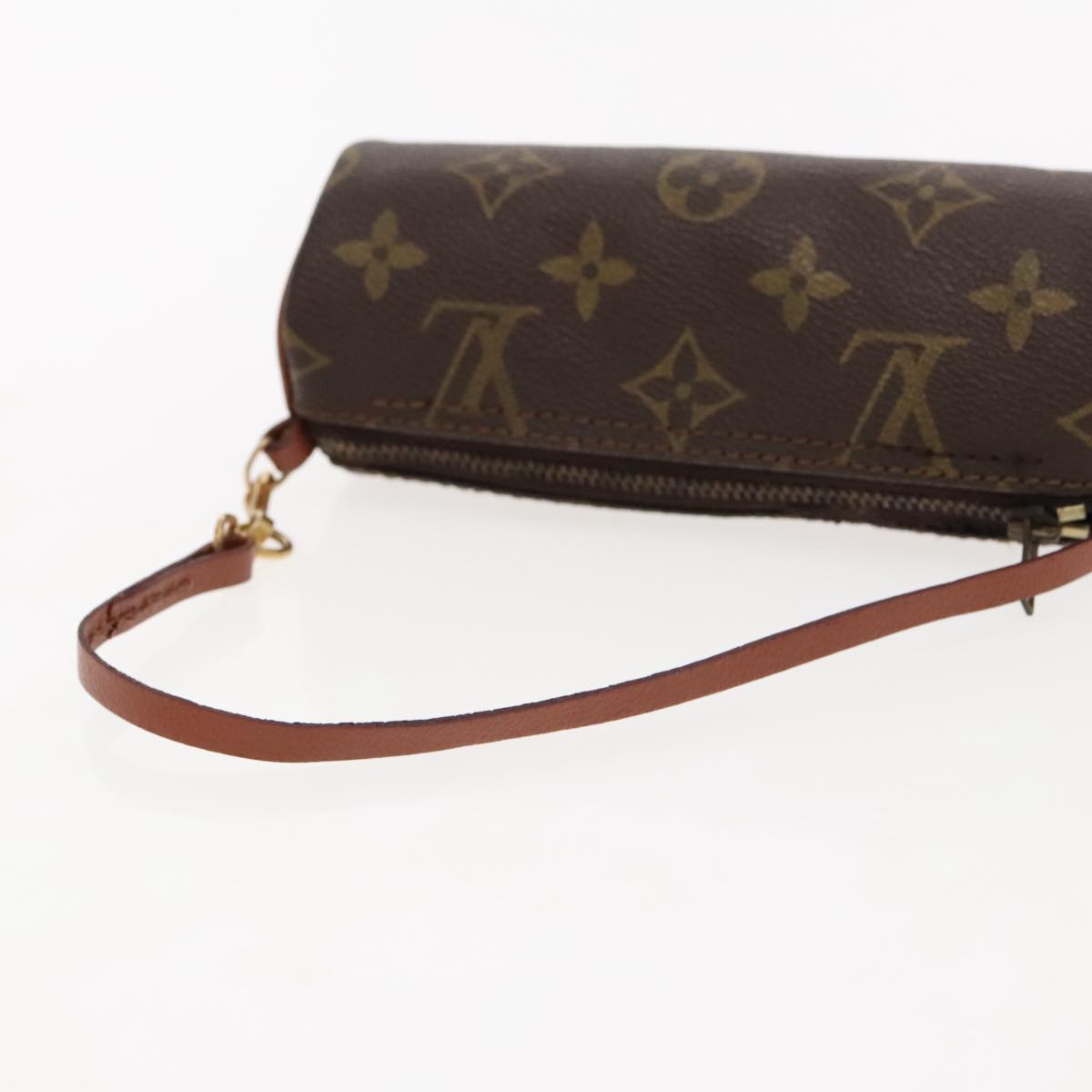 LOUIS VUITTON Monogram Papillon Pouch LV Auth 94949