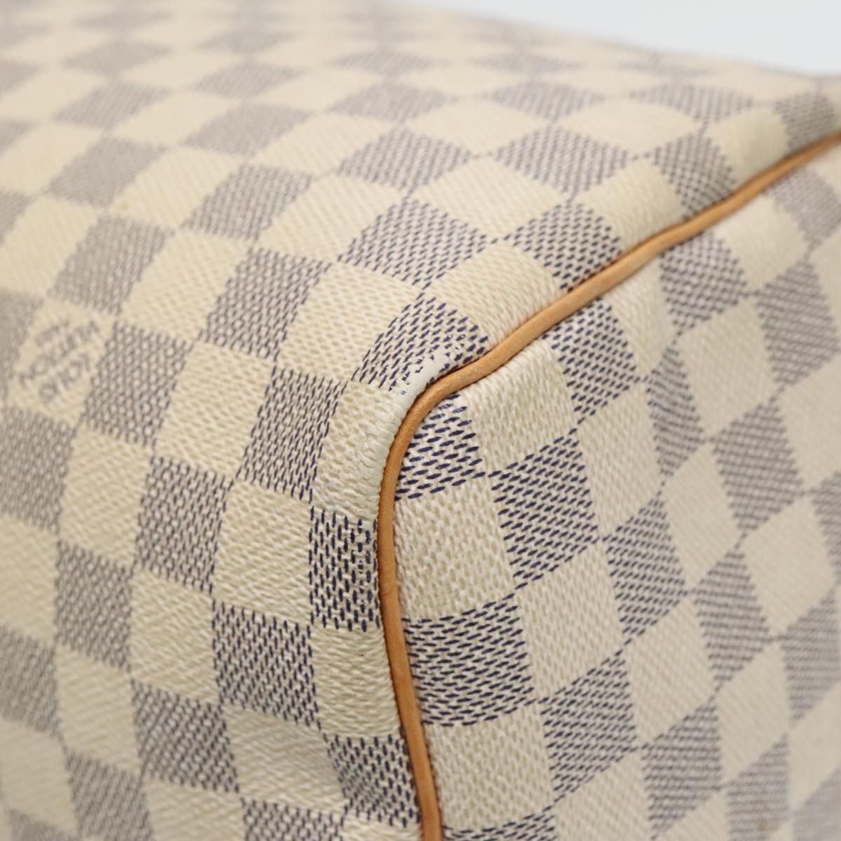 LOUIS VUITTON Damier Azur Speedy 30 Hand Bag N41533 LV Auth 94958