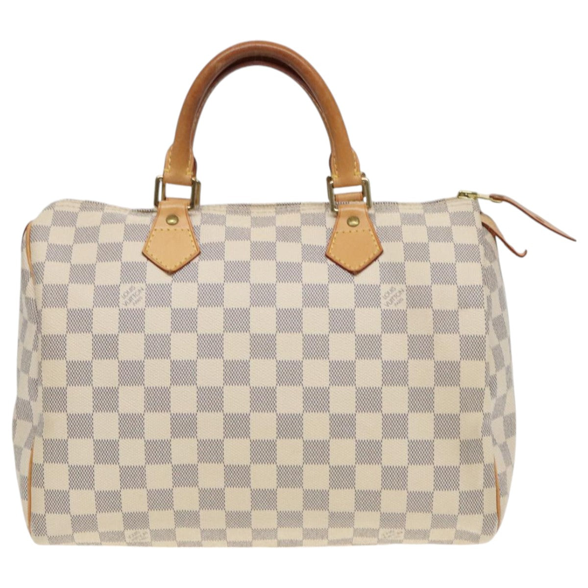 LOUIS VUITTON Damier Azur Speedy 30 Hand Bag N41533 LV Auth 94958