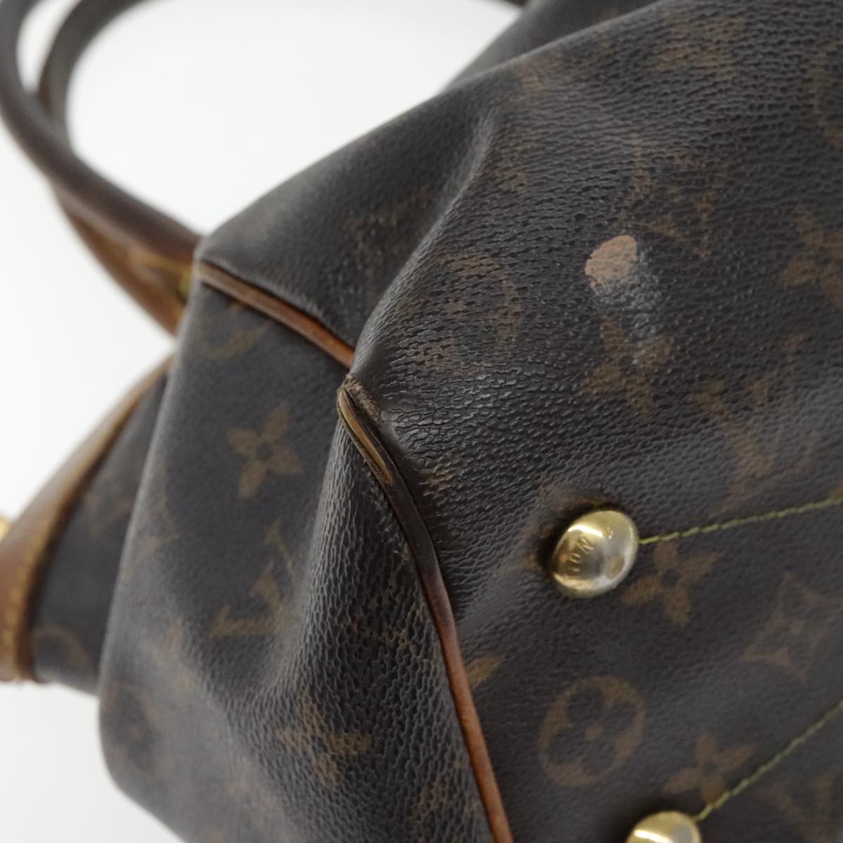 LOUIS VUITTON Monogram Tivoli PM Hand Bag M40143 LV Auth 94967