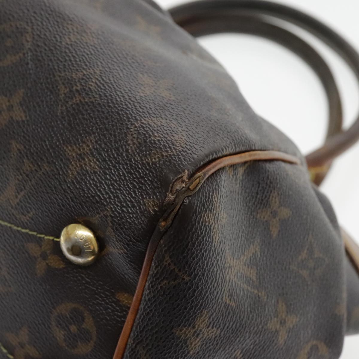 LOUIS VUITTON Monogram Tivoli PM Hand Bag M40143 LV Auth 94967