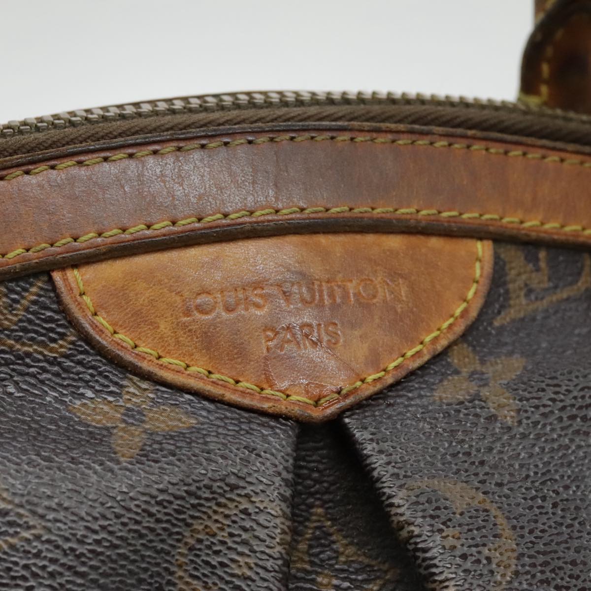 LOUIS VUITTON Monogram Tivoli PM Hand Bag M40143 LV Auth 94967