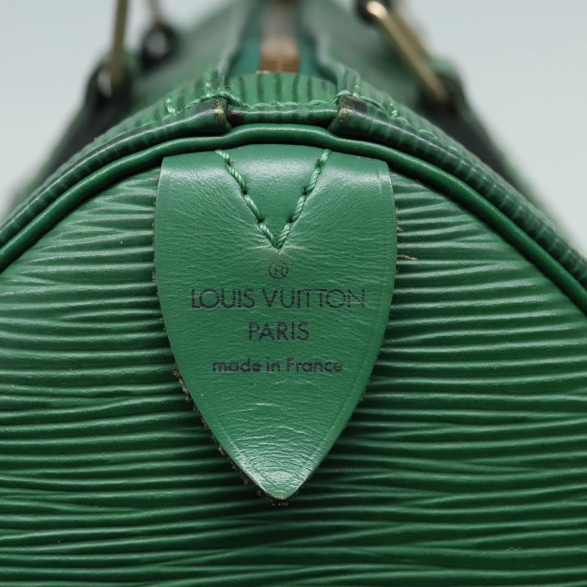 LOUIS VUITTON Epi Speedy 25 Hand Bag Borneo Green M43014 LV Auth 94971