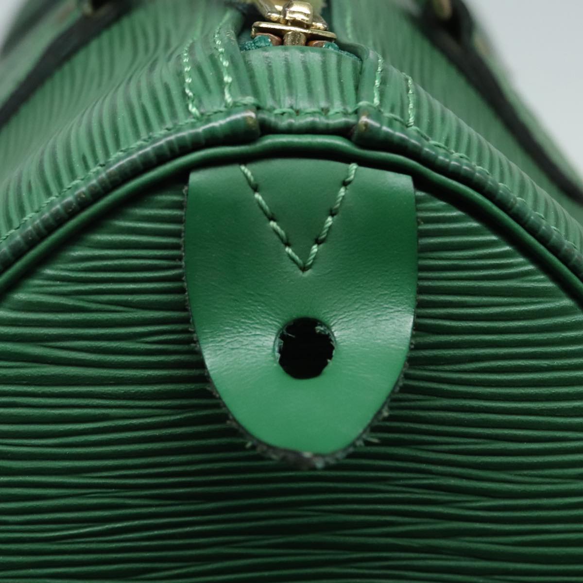 LOUIS VUITTON Epi Speedy 25 Hand Bag Borneo Green M43014 LV Auth 94971