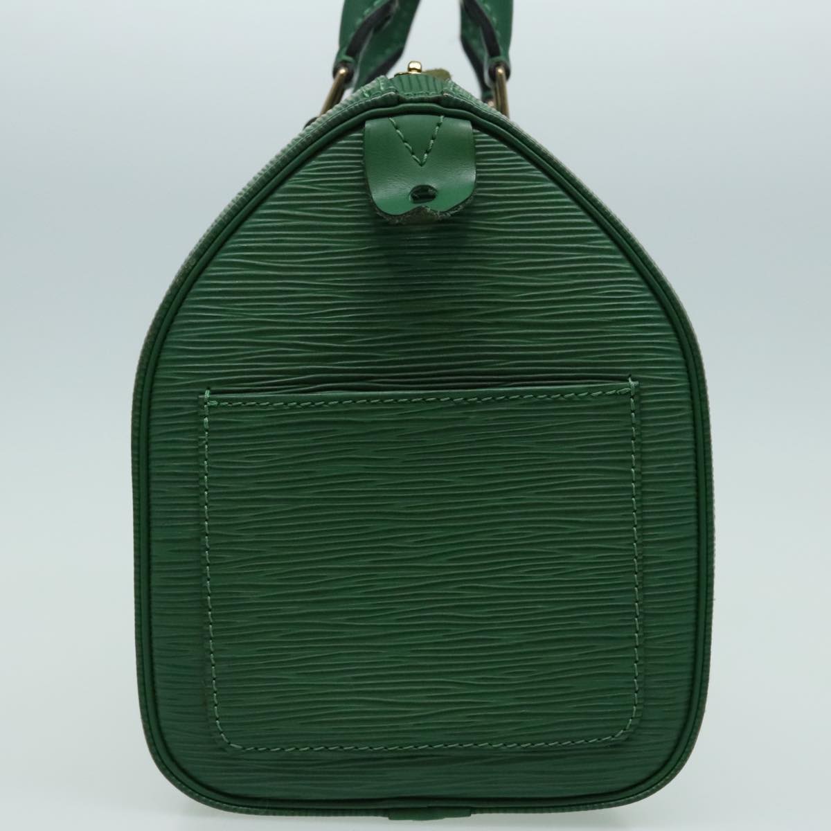 LOUIS VUITTON Epi Speedy 25 Hand Bag Borneo Green M43014 LV Auth 94971