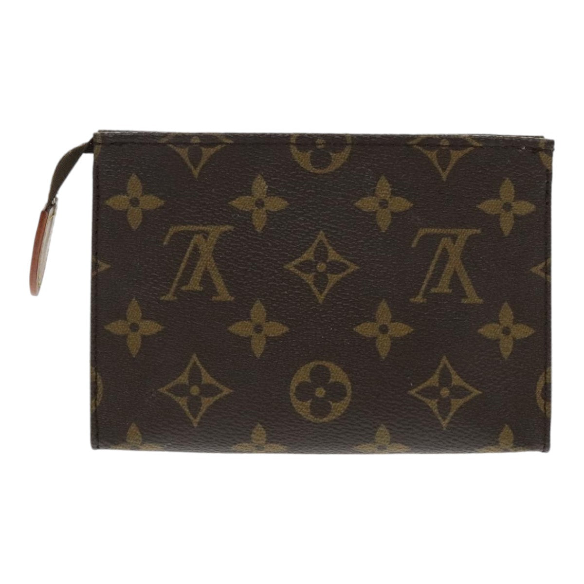 LOUIS VUITTON Monogram Poche Toilette 15 Pouch M47546 LV Auth 95049