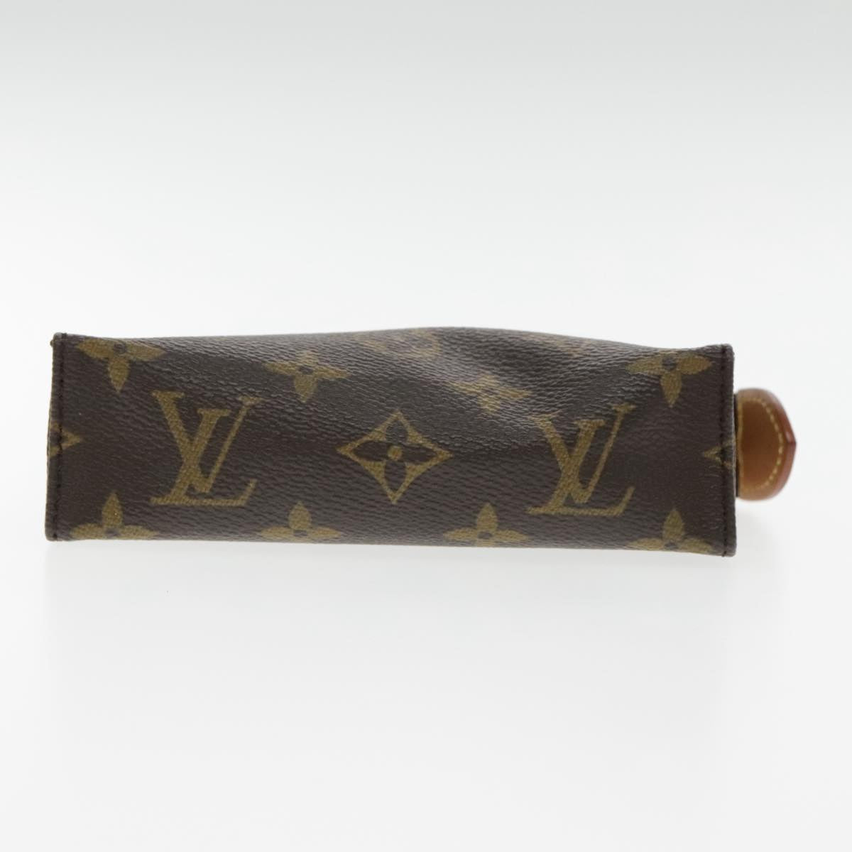 LOUIS VUITTON Monogram Poche Toilette 15 Pouch M47546 LV Auth 95049