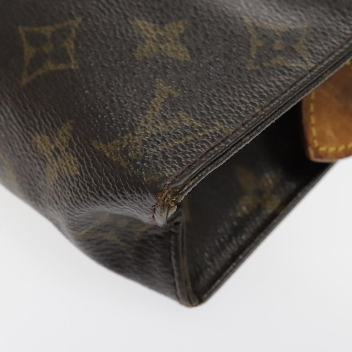 LOUIS VUITTON Monogram Poche Toilette 19 Pouch M47544 LV Auth 95050