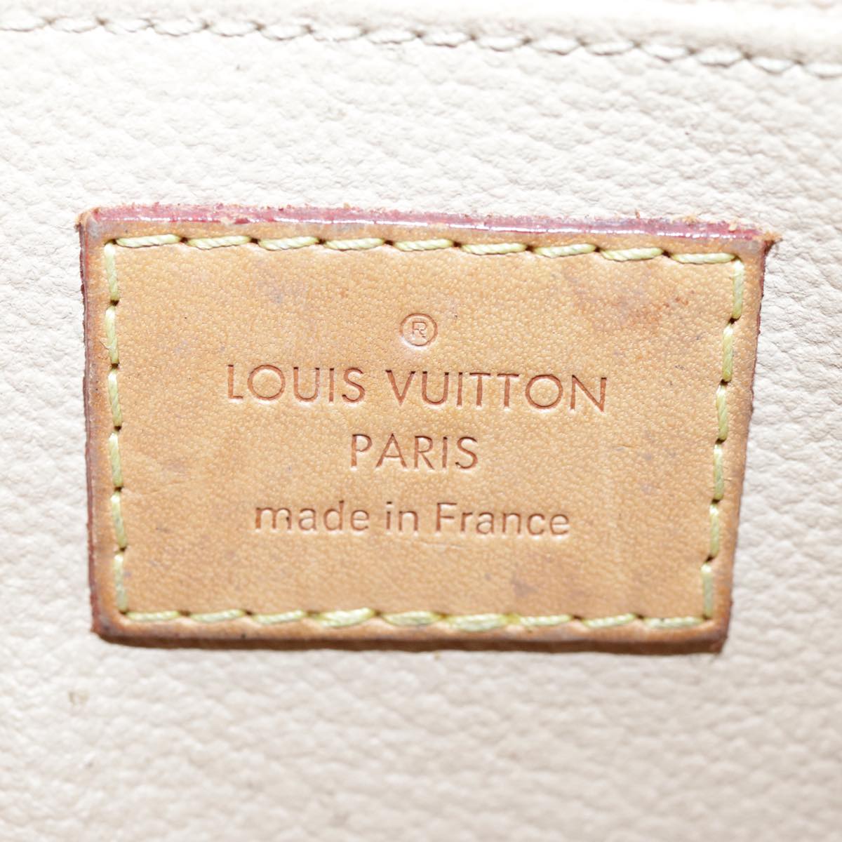 LOUIS VUITTON Monogram Pochette Cosmetic GM Cosmetic Pouch M47353 LV Auth 95070