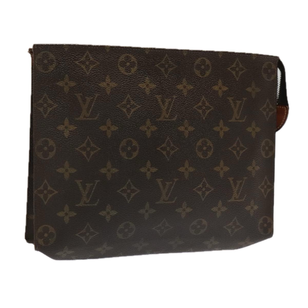 LOUIS VUITTON Monogram Poche Toilette 26 Pouch M47542 LV Auth 95078