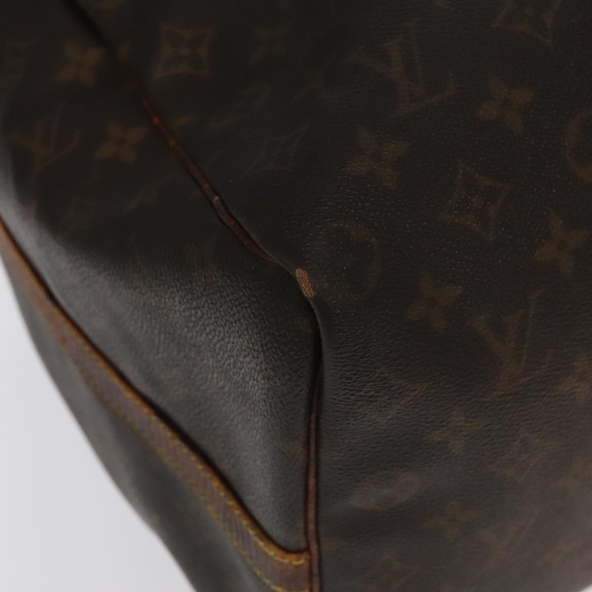 LOUIS VUITTON Monogram Keepall Bandouliere 50 Boston Bag M41416 LV Auth 95083