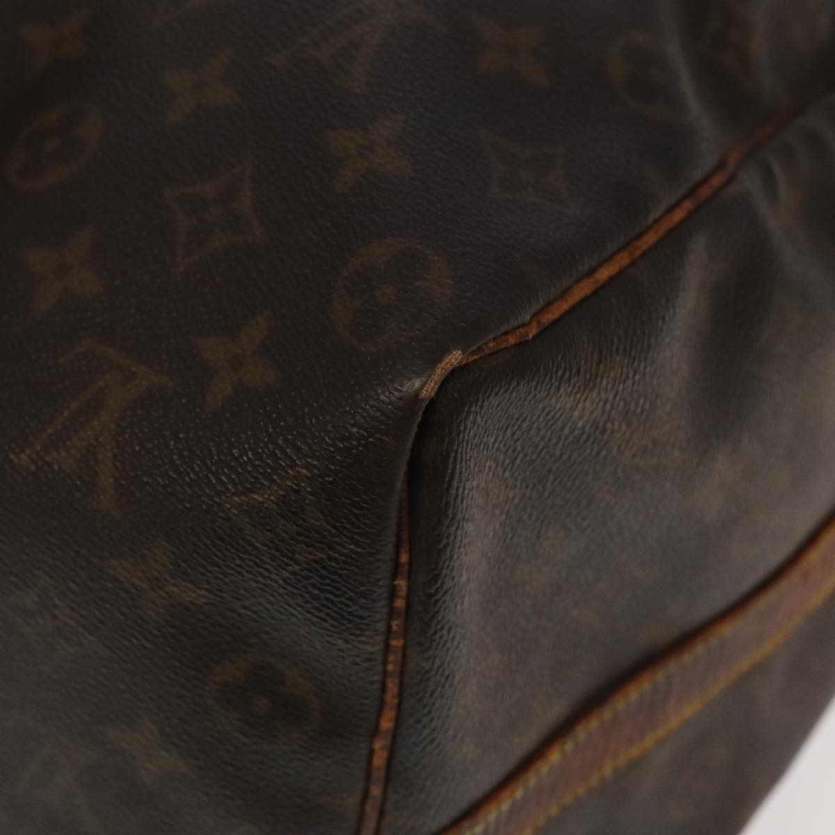 LOUIS VUITTON Monogram Keepall Bandouliere 50 Boston Bag M41416 LV Auth 95083