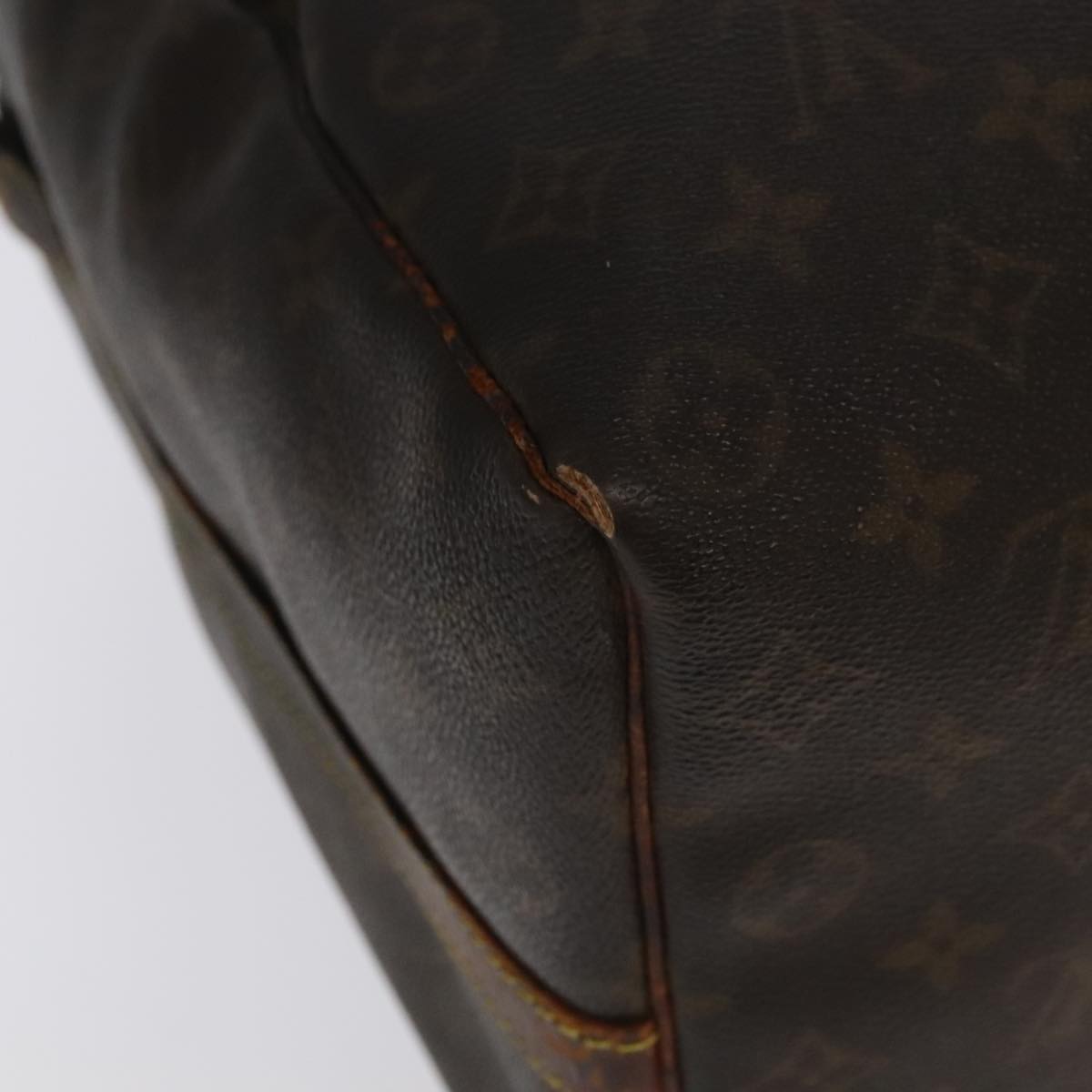 LOUIS VUITTON Monogram Keepall Bandouliere 50 Boston Bag M41416 LV Auth 95083