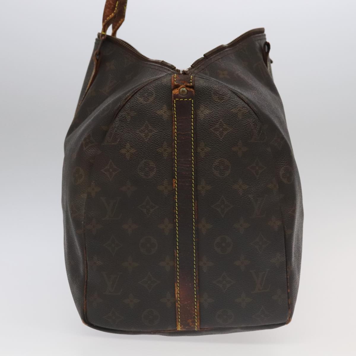 LOUIS VUITTON Monogram Keepall Bandouliere 50 Boston Bag M41416 LV Auth 95083