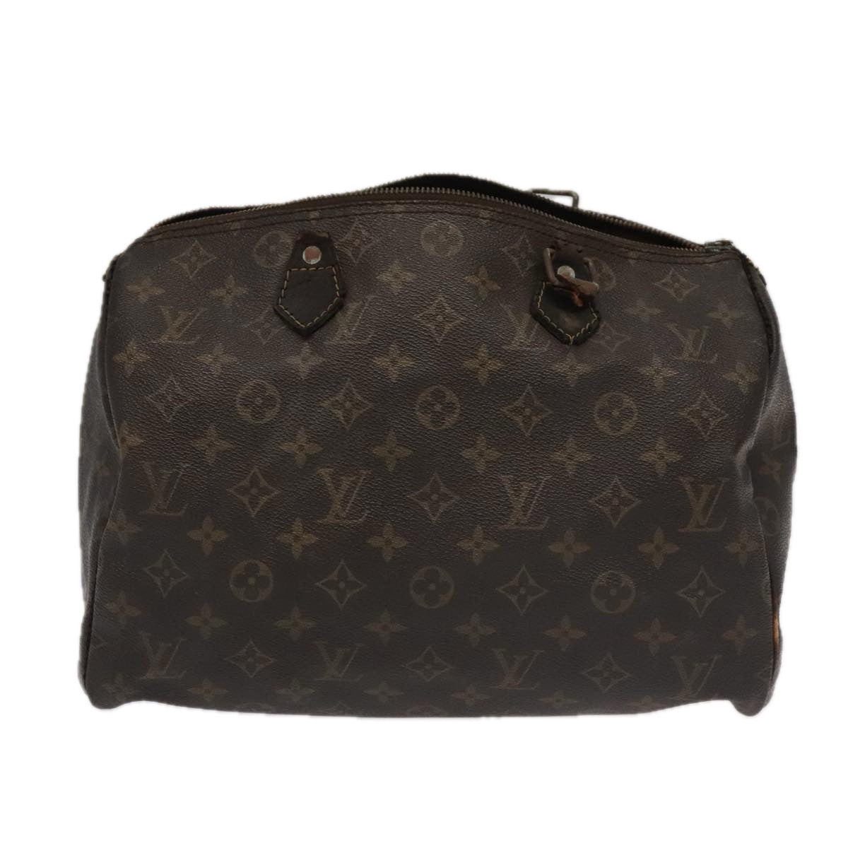 LOUIS VUITTON Monogram Speedy 30 Hand Bag M41526 LV Auth 95088