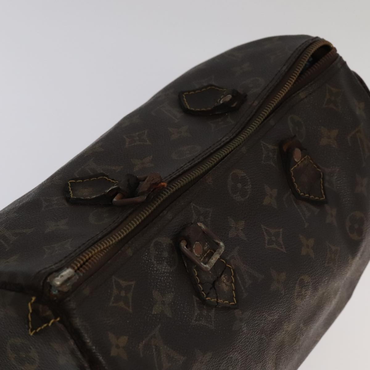 LOUIS VUITTON Monogram Speedy 30 Hand Bag M41526 LV Auth 95088