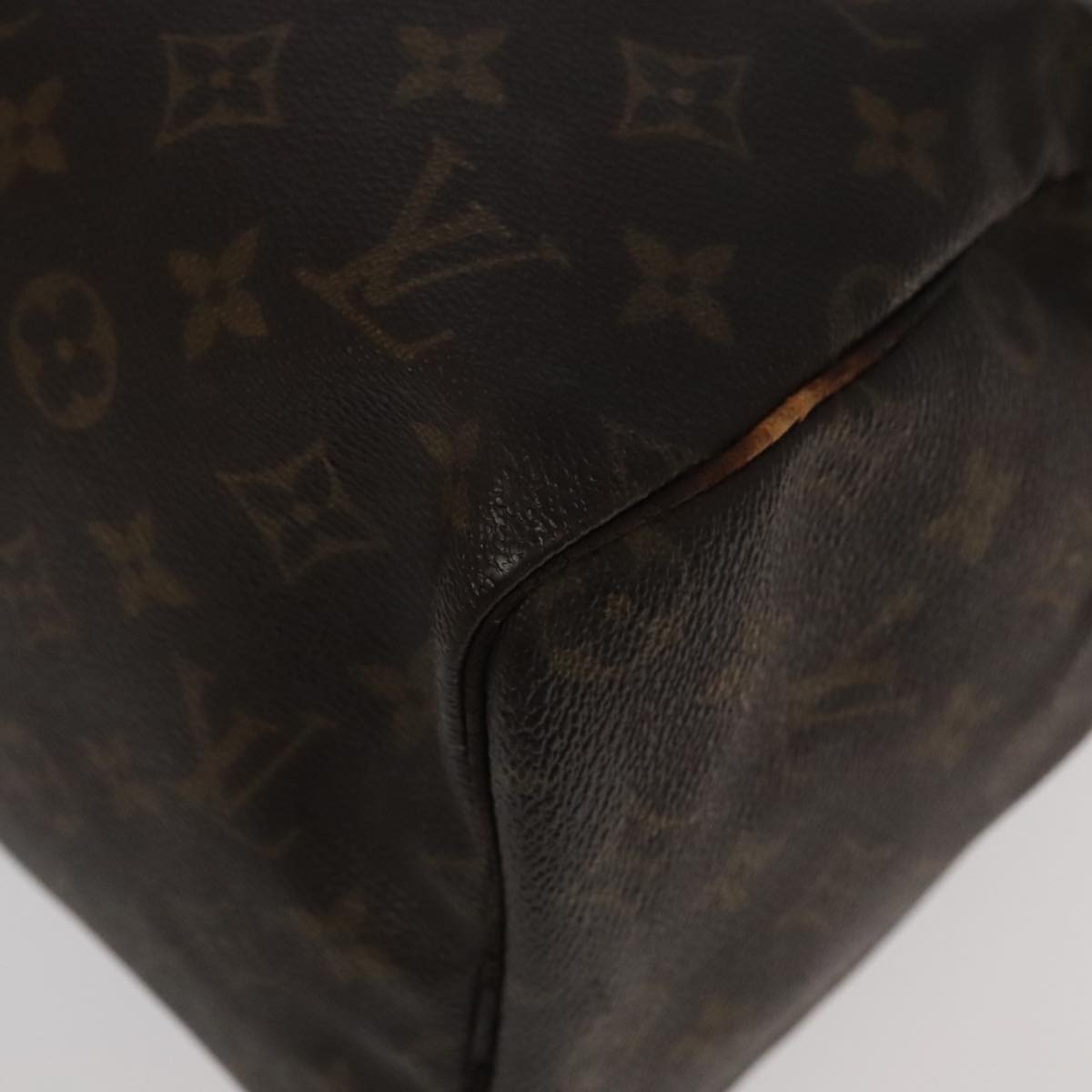 LOUIS VUITTON Monogram Speedy 30 Hand Bag M41526 LV Auth 95088