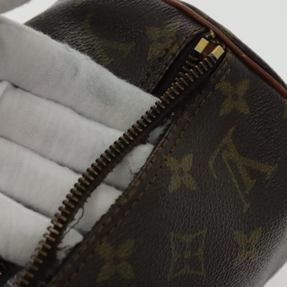 LOUIS VUITTON Monogram Papillon 26 Hand Bag M51386 LV Auth 95090