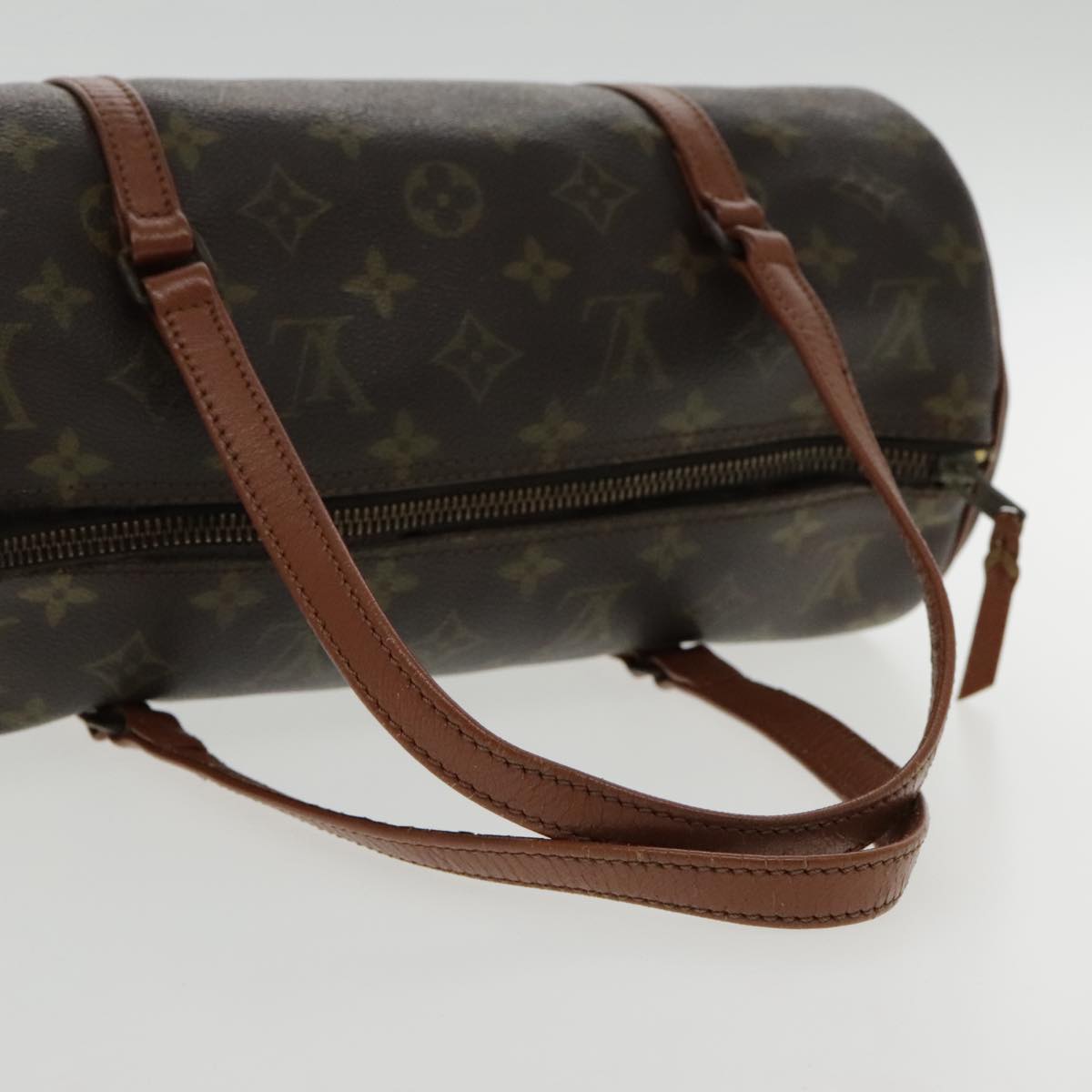 LOUIS VUITTON Monogram Papillon 26 Hand Bag M51386 LV Auth 95090