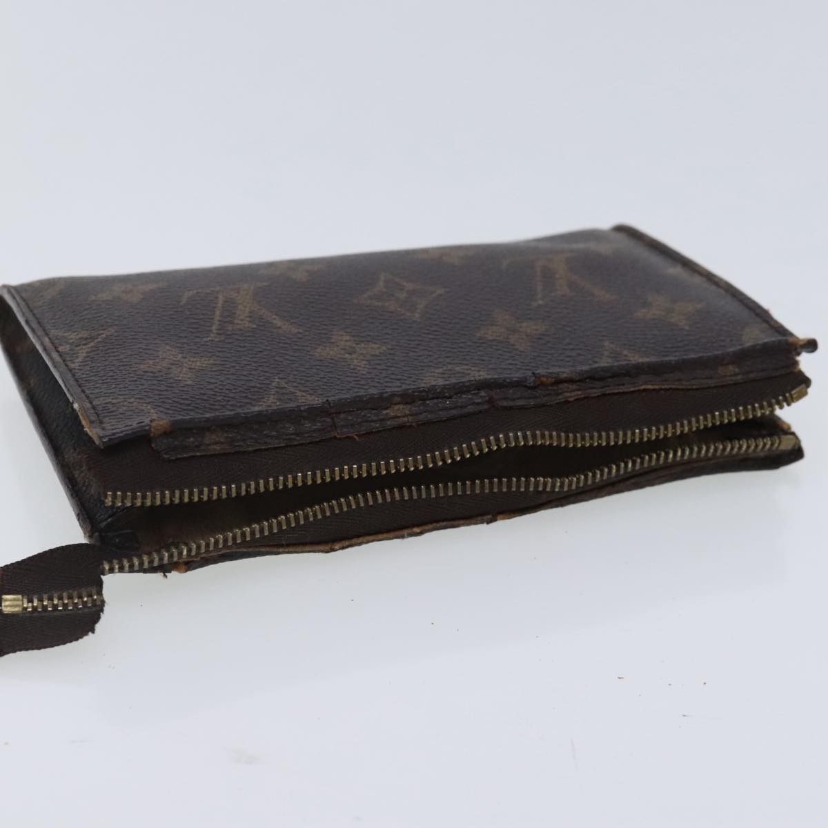 LOUIS VUITTON Monogram Pouch 5Set LV Auth 95092