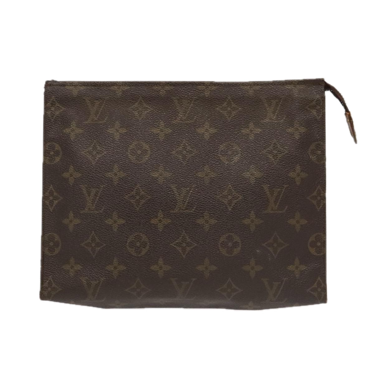 LOUIS VUITTON Monogram Poche Toilette 26 Pouch M47542 LV Auth 95096