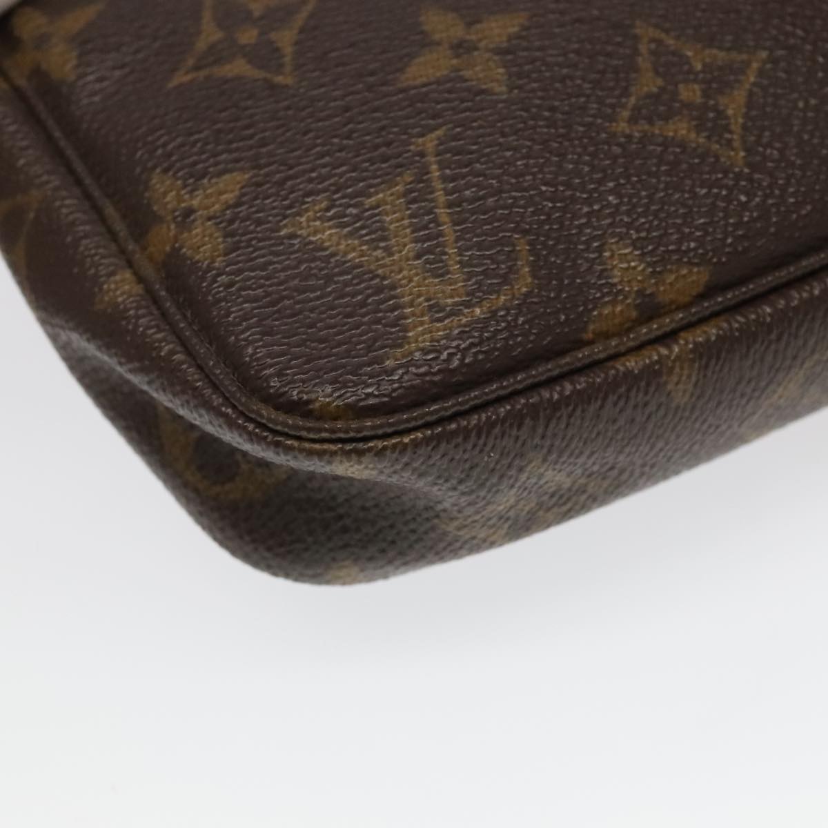 LOUIS VUITTON Monogram Pochette Accessoires Pouch M51980 LV Auth 95111