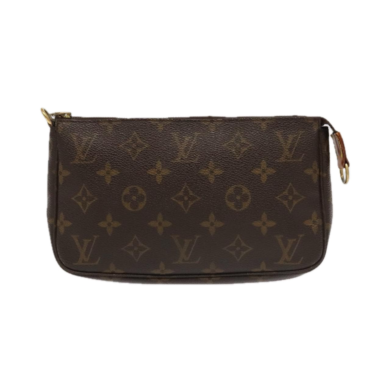 LOUIS VUITTON Monogram Pochette Accessoires Pouch M51980 LV Auth 95111