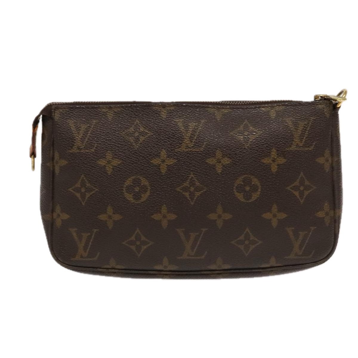 LOUIS VUITTON Monogram Pochette Accessoires Pouch M51980 LV Auth 95111