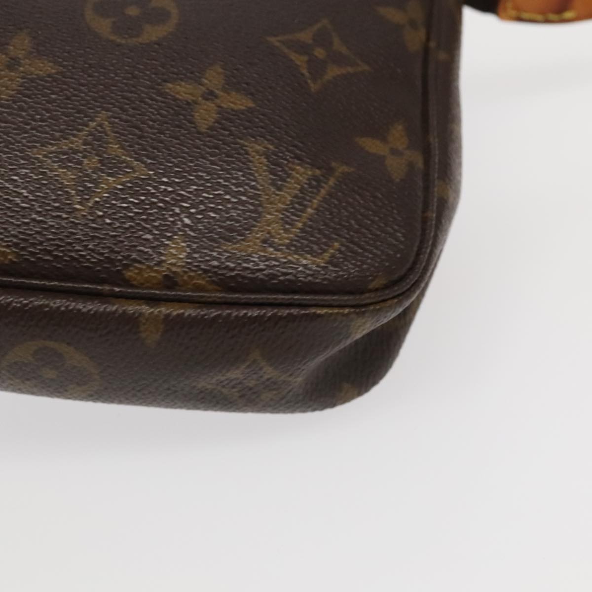 LOUIS VUITTON Monogram Pochette Accessoires Pouch M51980 LV Auth 95111