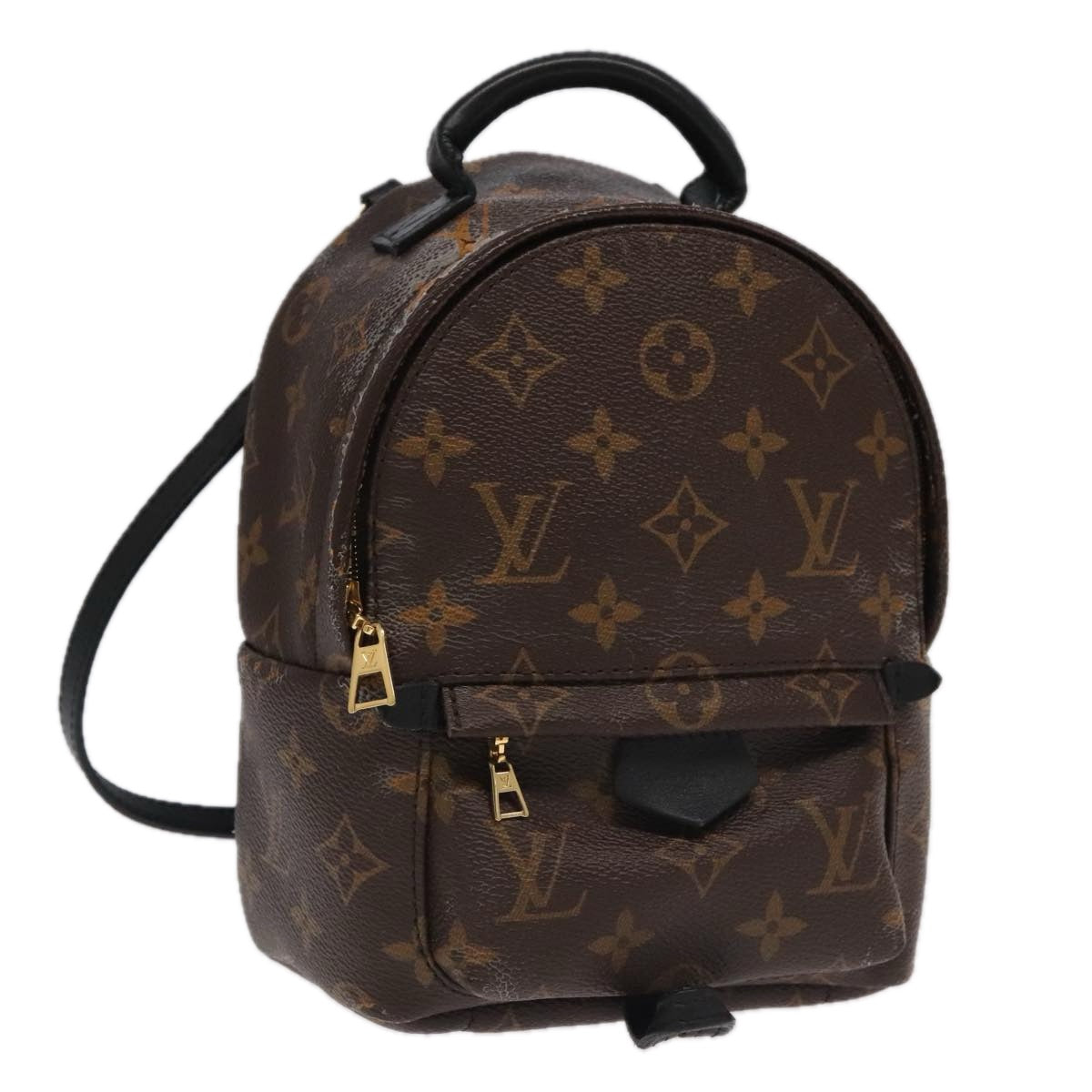 LOUIS VUITTON Monogram Palm Springs MINI Backpack M41562 LV Auth 95115