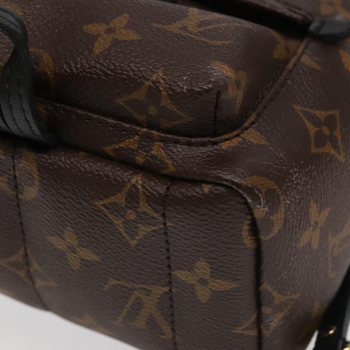 LOUIS VUITTON Monogram Palm Springs MINI Backpack M41562 LV Auth 95115