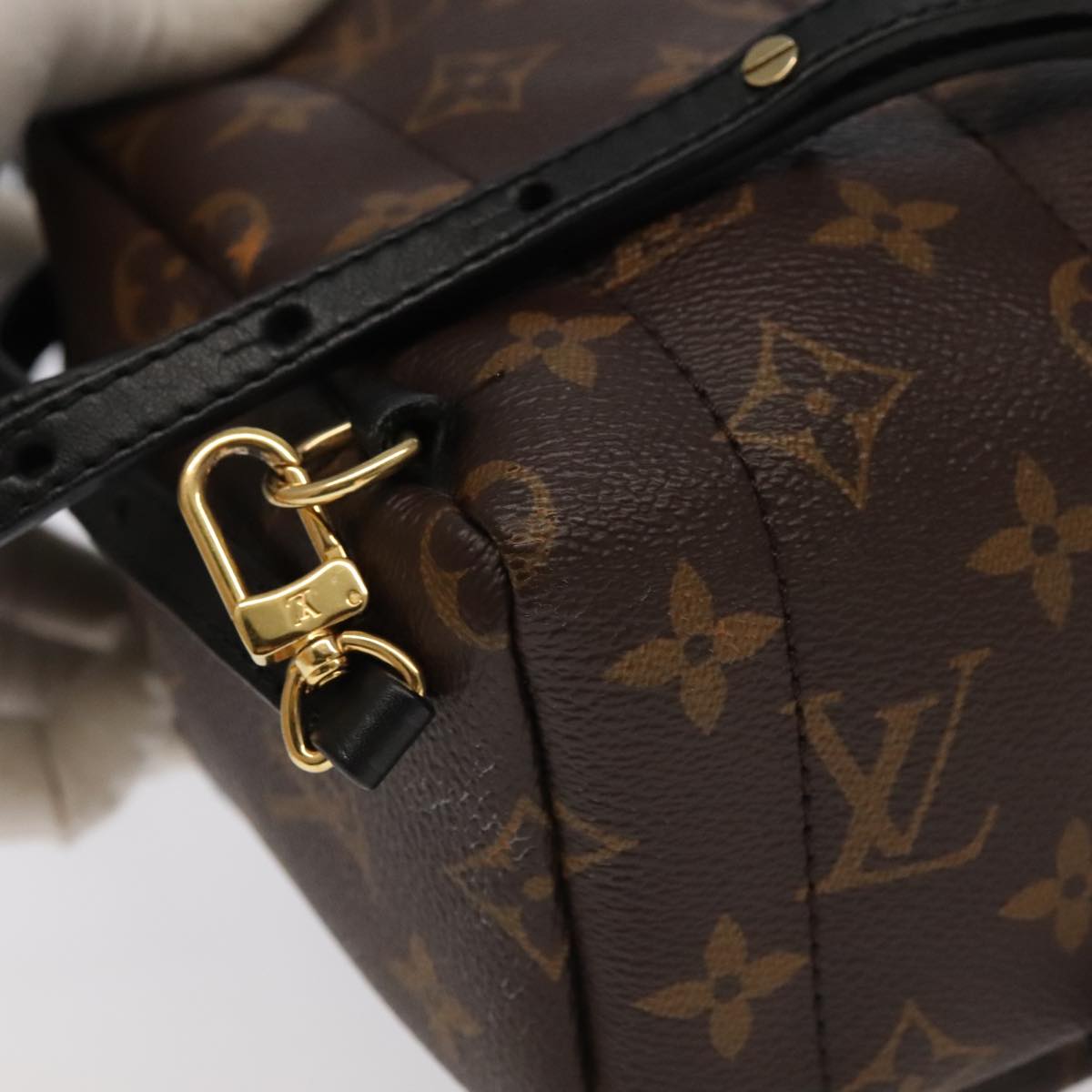 LOUIS VUITTON Monogram Palm Springs MINI Backpack M41562 LV Auth 95115