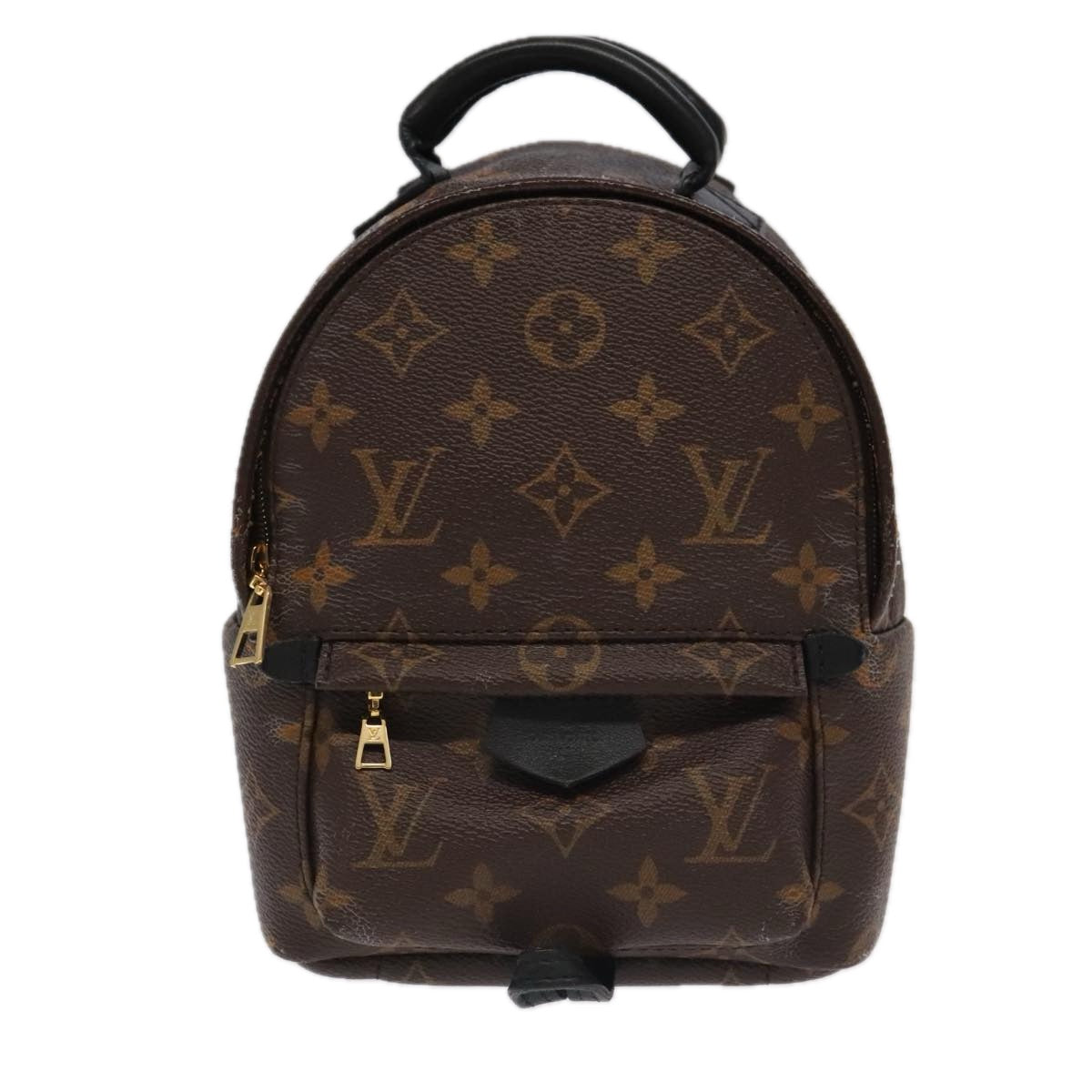 LOUIS VUITTON Monogram Palm Springs MINI Backpack M41562 LV Auth 95115