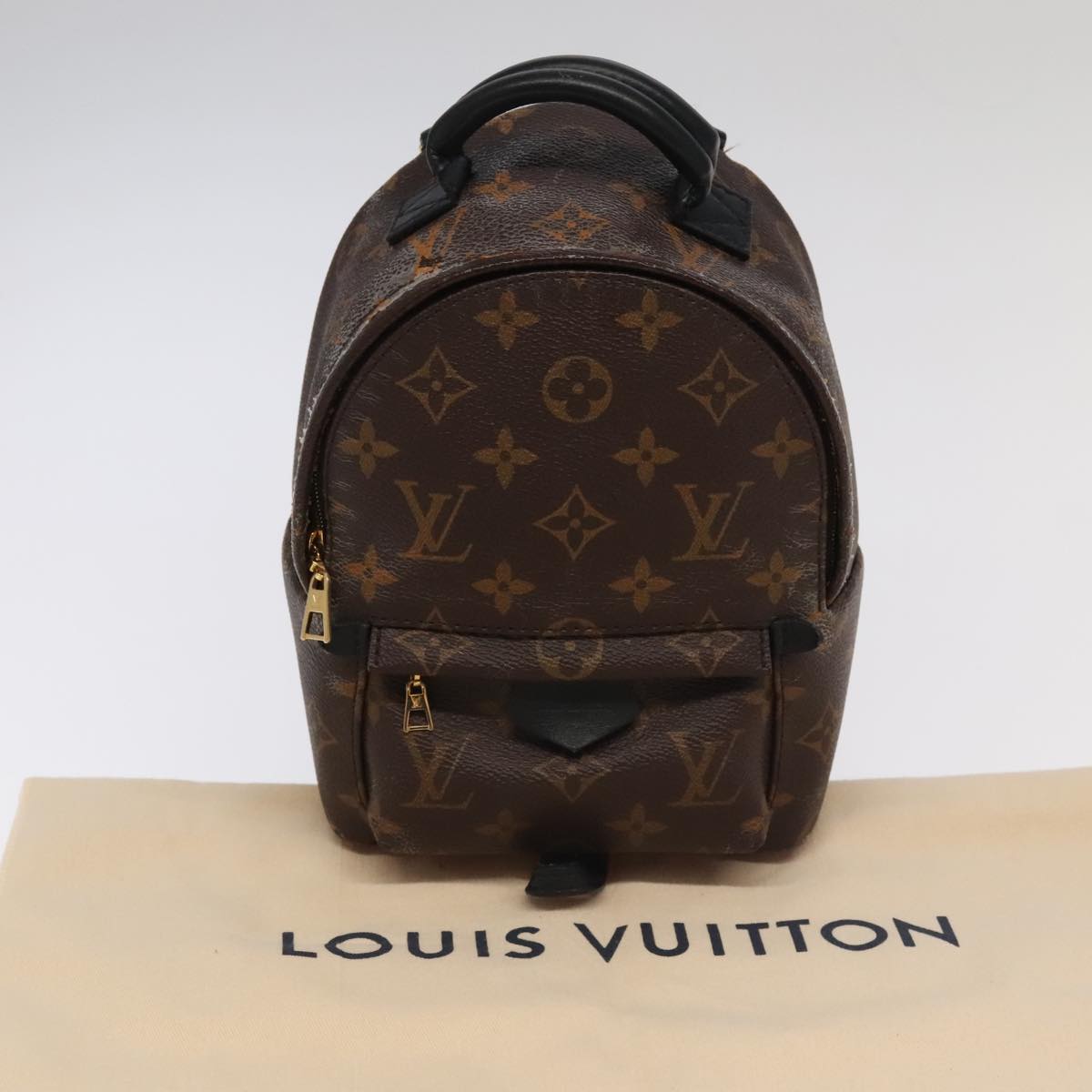 LOUIS VUITTON Monogram Palm Springs MINI Backpack M41562 LV Auth 95115