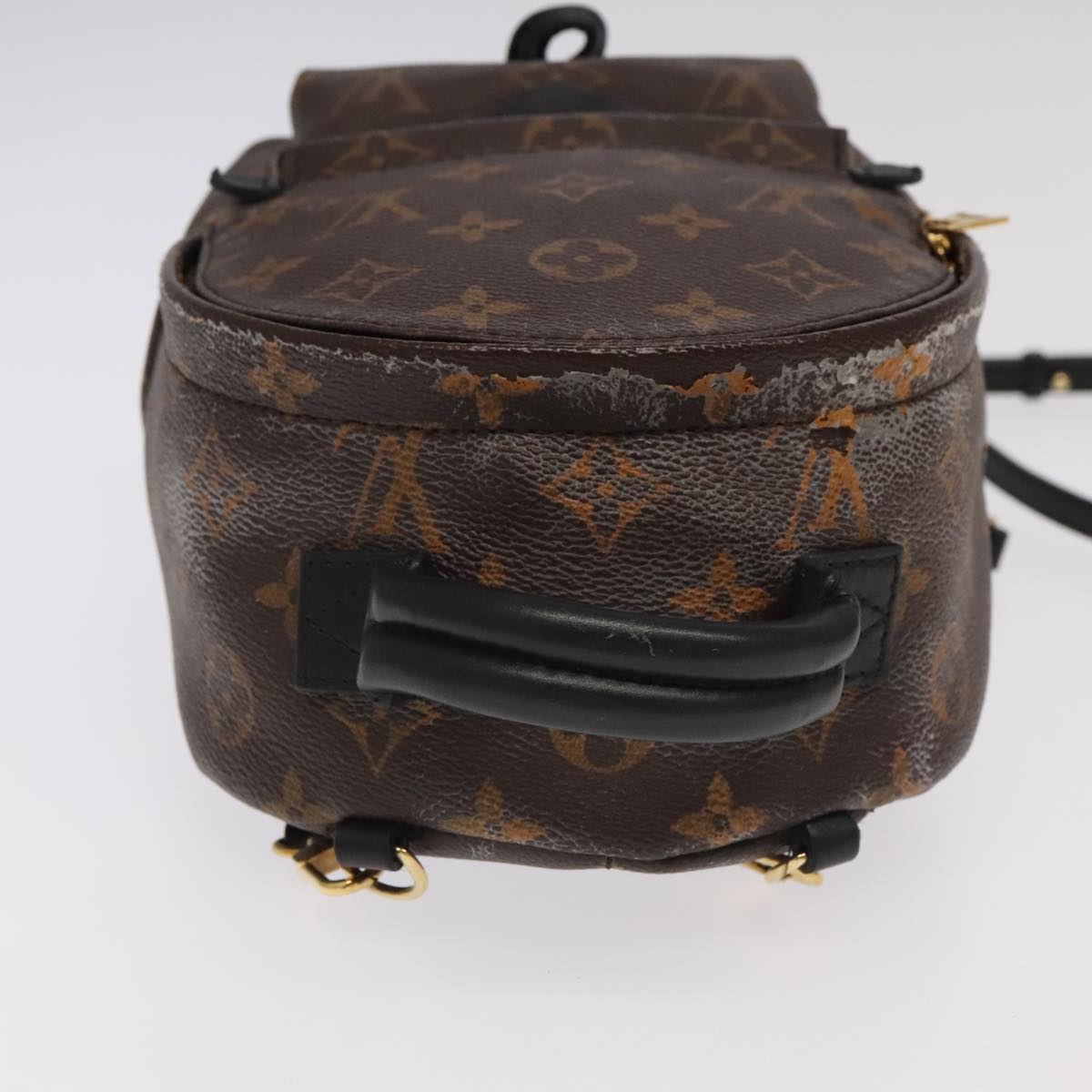 LOUIS VUITTON Monogram Palm Springs MINI Backpack M41562 LV Auth 95115