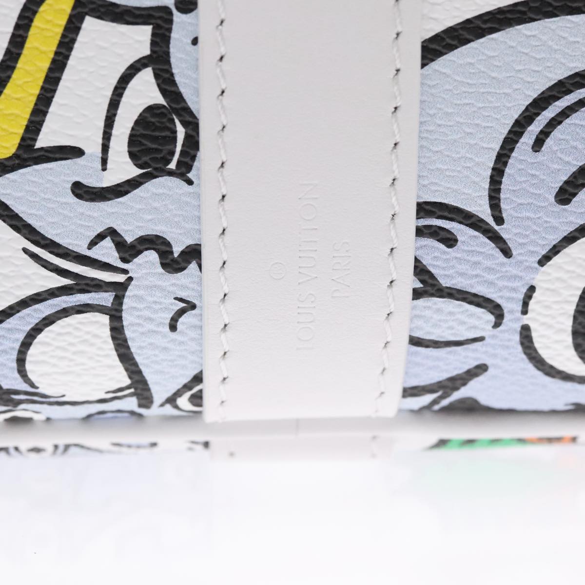 LOUIS VUITTON Monogram Comics Keepall Bandouliere 50 Bag M21863 LV Auth 95131SM