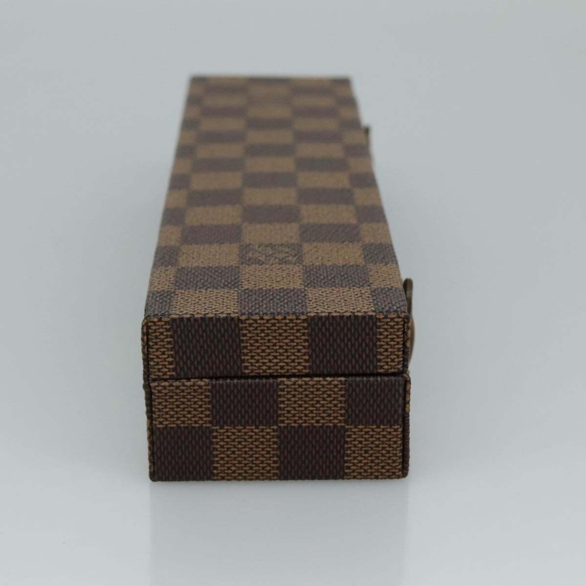 LOUIS VUITTON Damier Ebene Watch case Accessory Case LV Auth 95137SV