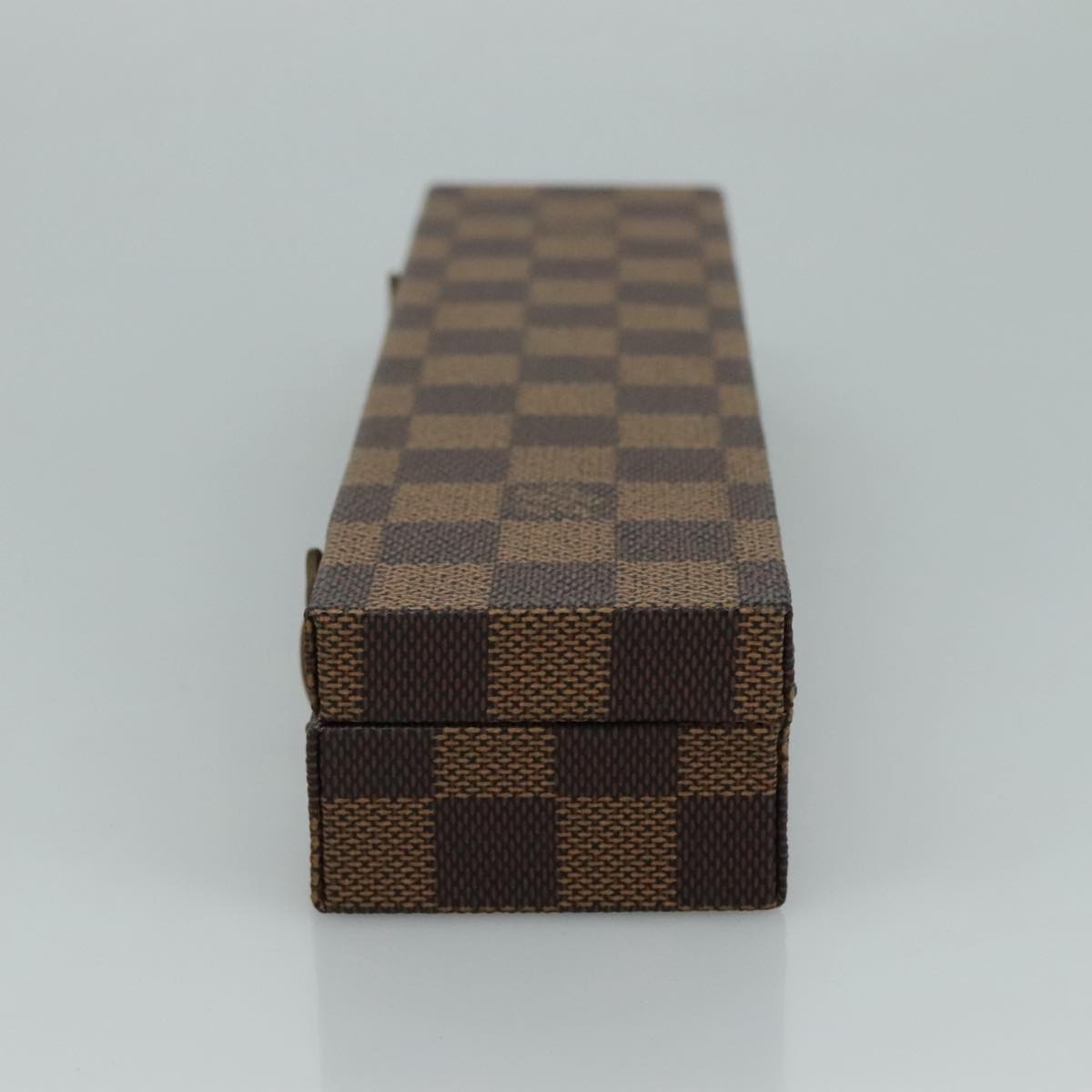 LOUIS VUITTON Damier Ebene Watch case Accessory Case LV Auth 95137SV