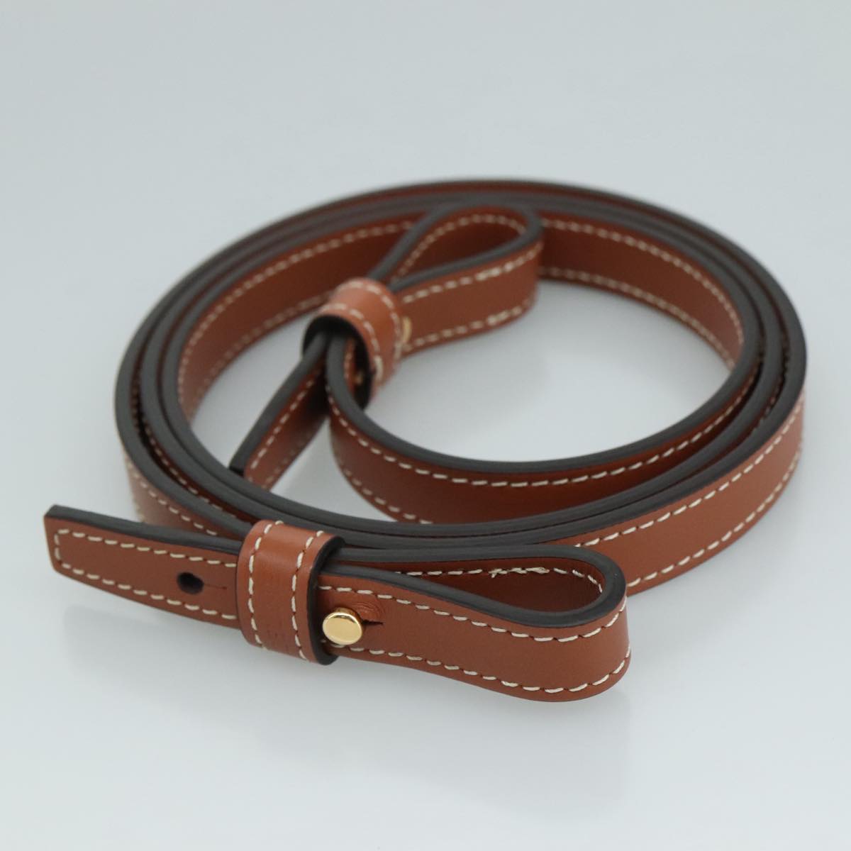 CELINE Triomphe Small Vertical Cabas Tote Bag PVC Leather 2way White Auth 95139SM