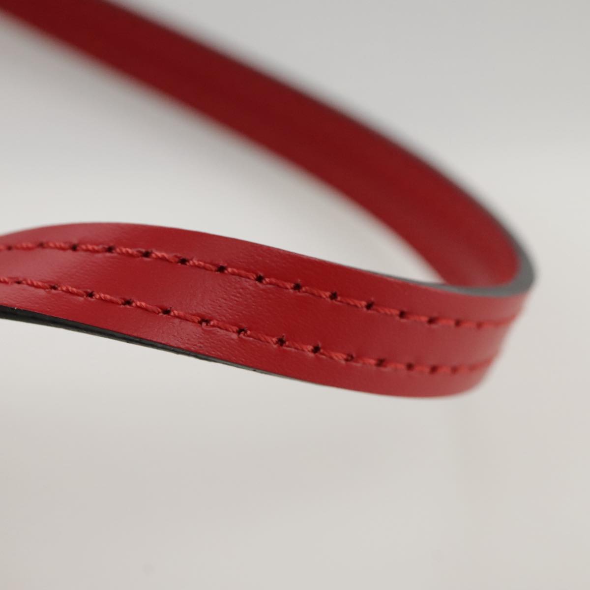 LOUIS VUITTON Epi Pochette Secret Accessory Pouch SPO Red LV Auth 95155SV