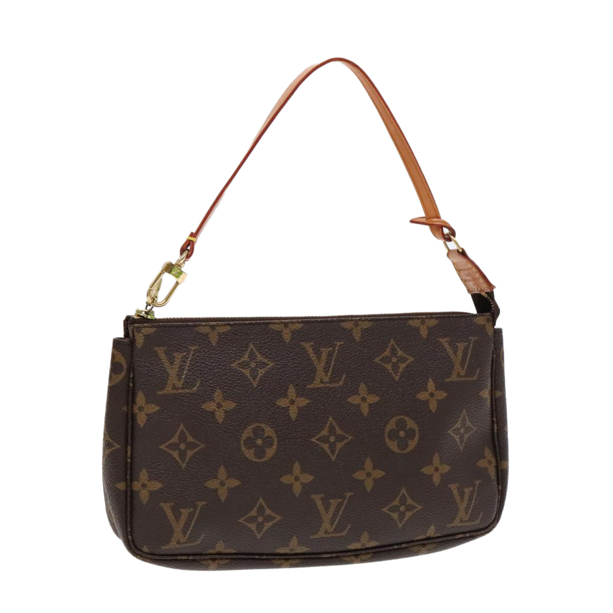 LOUIS VUITTON Monogram Pochette Accessoires Pouch M51980 LV Auth 95186