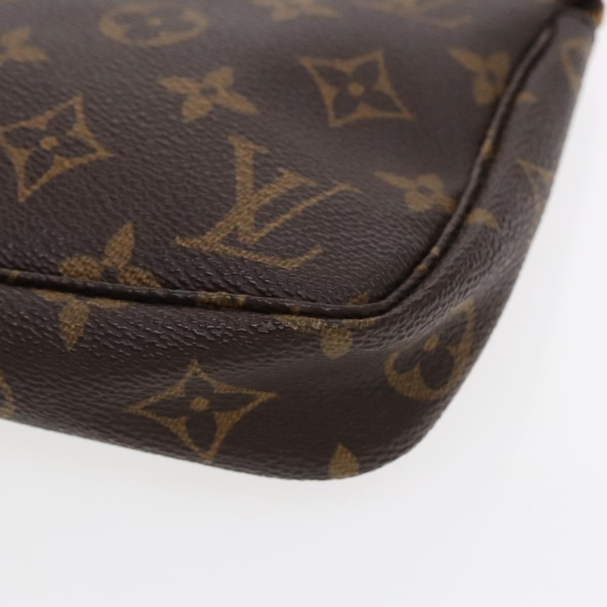 LOUIS VUITTON Monogram Pochette Accessoires Pouch M51980 LV Auth 95186