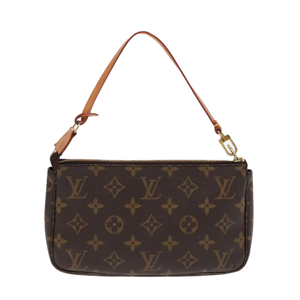 LOUIS VUITTON Monogram Pochette Accessoires Pouch M51980 LV Auth 95186