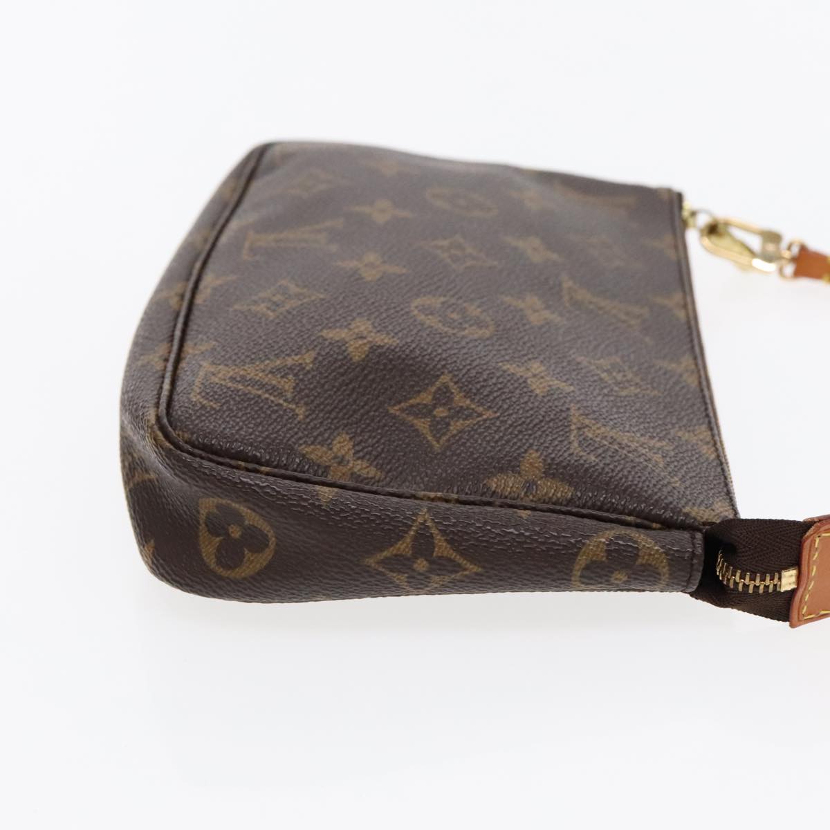 LOUIS VUITTON Monogram Pochette Accessoires Pouch M51980 LV Auth 95186