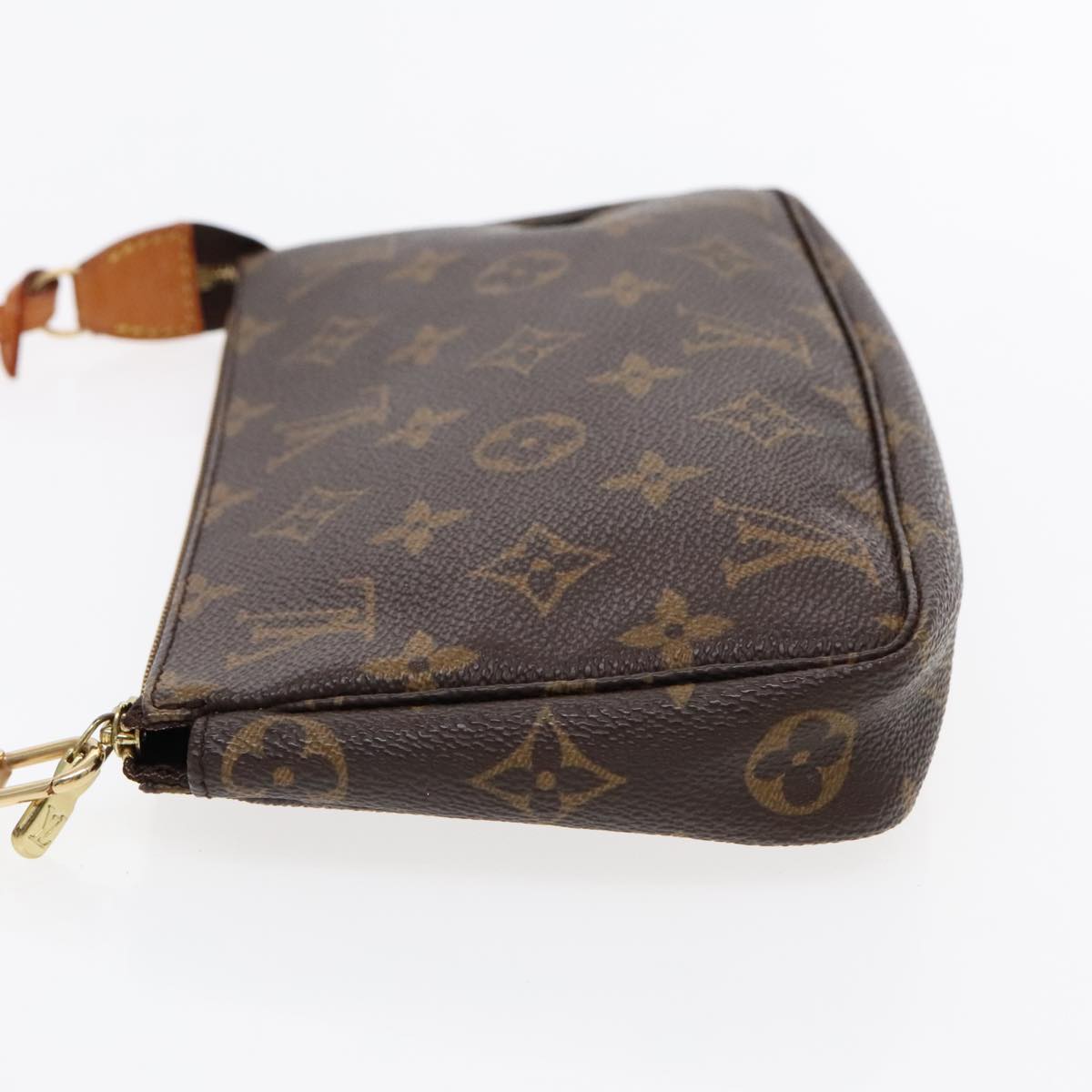 LOUIS VUITTON Monogram Pochette Accessoires Pouch M51980 LV Auth 95186