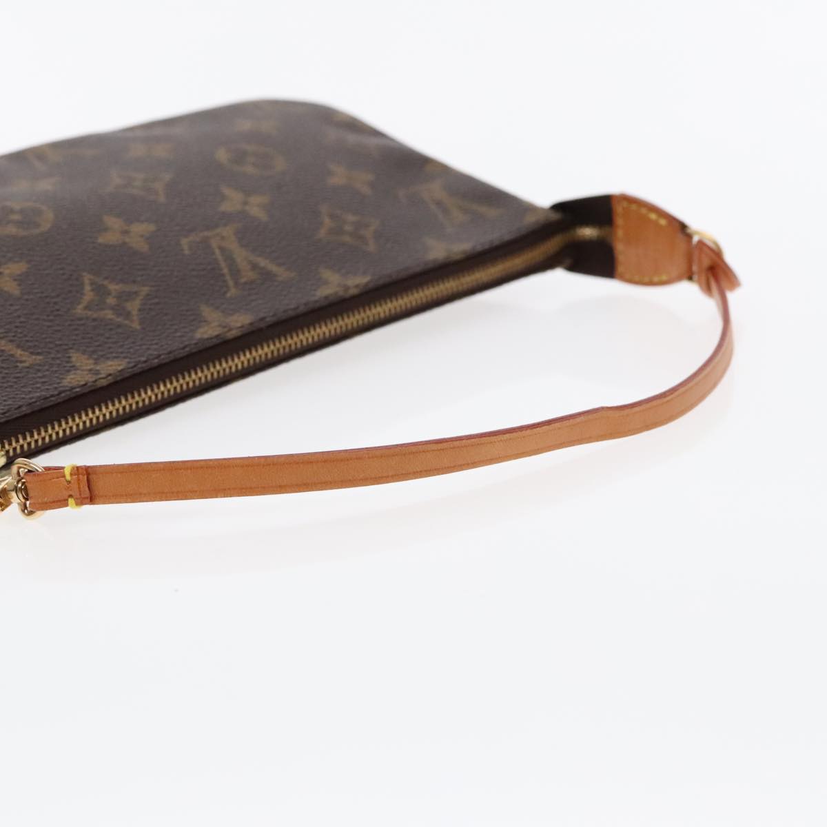 LOUIS VUITTON Monogram Pochette Accessoires Pouch M51980 LV Auth 95186